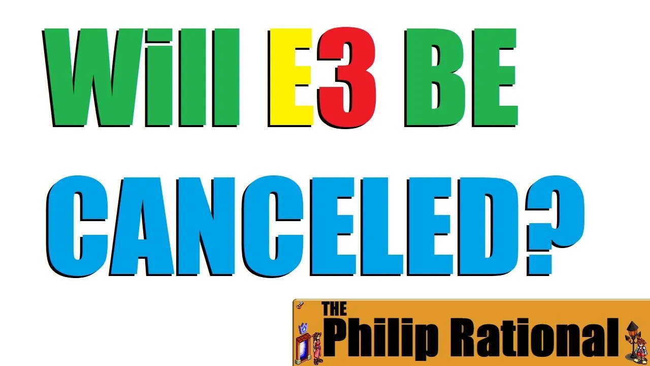 Will E3 2020 be cancelled?