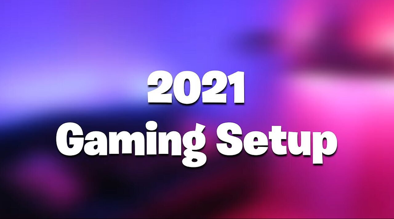 2021 GAMING SETUP TOUR!