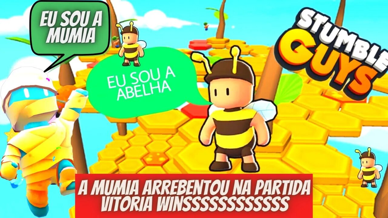 stumble guys A mumia arrebentou Vitoria win!!!