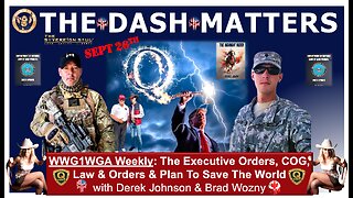 WWG1WGA-Derek Johnson/Brad Wozny-GOLDEN Age, [DS] Stock Crash? Pedophiles in Congress? Law of WAR