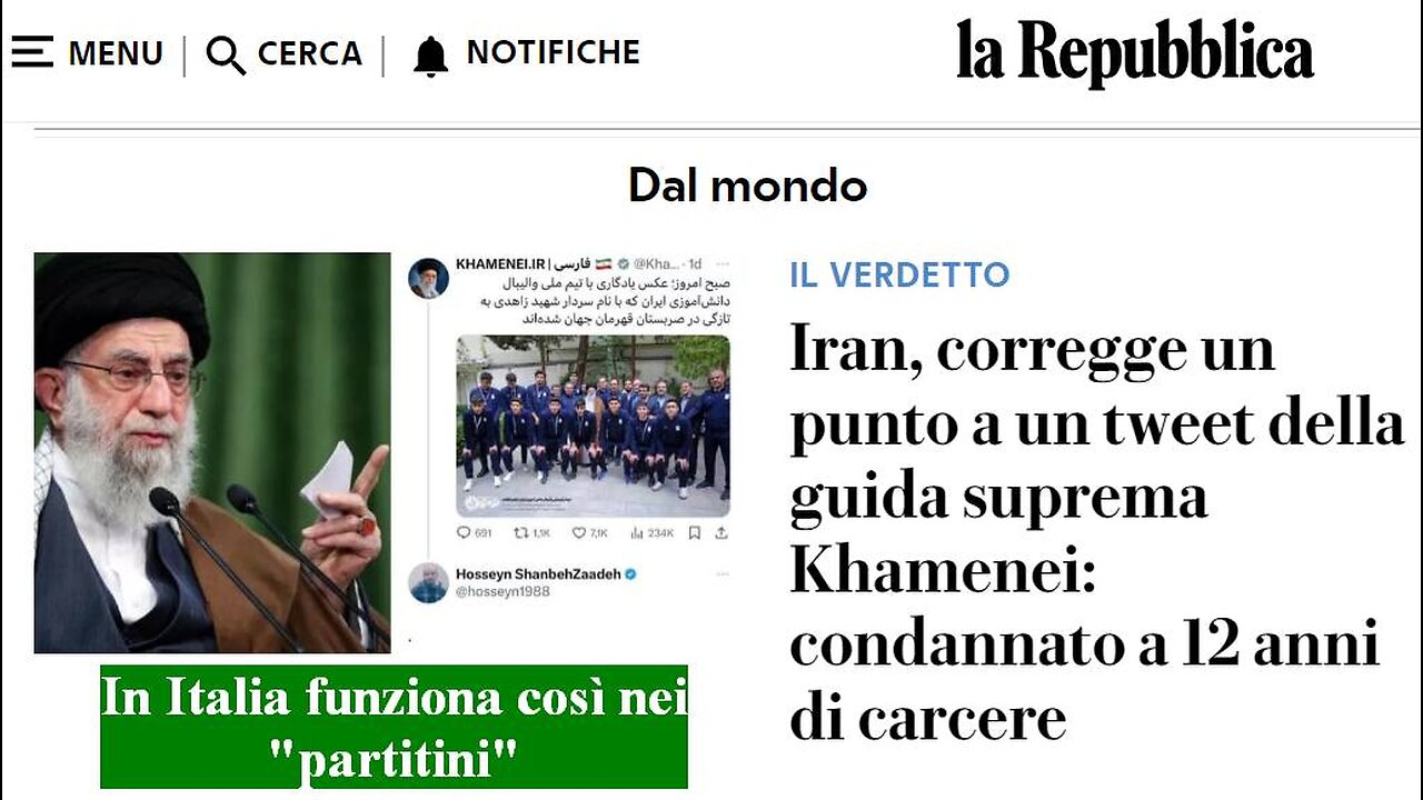 Le guide supreme - 2 settembre 2024