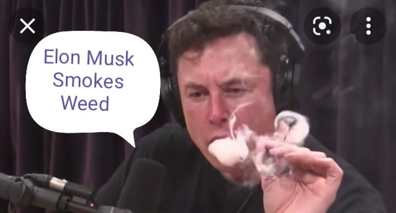 Tesla CEO Elon Musk Smokes Weed During Joe Rogan Podcast Interview