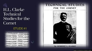 [TRUMPET STUDY] Clarke Technical Studies for the Cornet or Trumpet - ETUDE #1