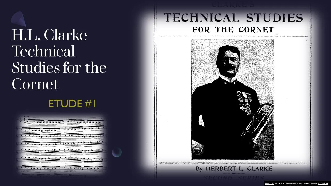 [TRUMPET STUDY] Clarke Technical Studies for the Cornet or Trumpet - ETUDE #1