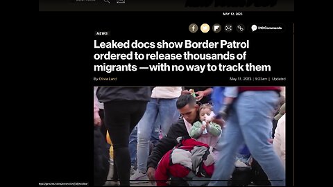 Leaked docs show Border Patrol ordered to release thousands of Illegals with no way to track them