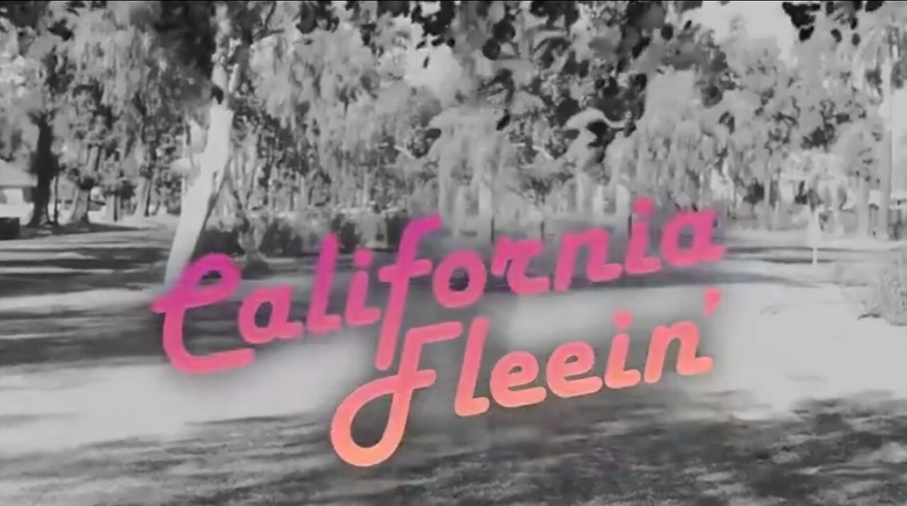 CALIFORNIA FLEEIN' -BABYLON BEE (BEACH BOYS PARODY) 🤣🤣🤣