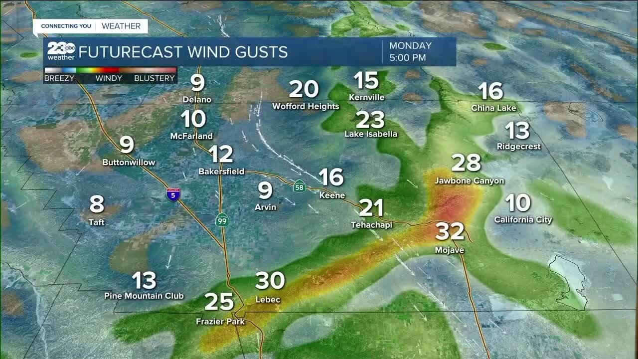 23ABC Weather for Monday, December 12, 2022