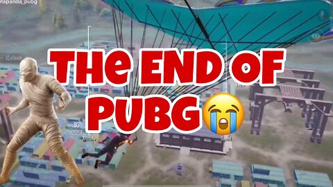 PUBG ERA IS OVER 😭