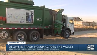 COVID isn't the only reason for delayed trash pickup at some Valley homes