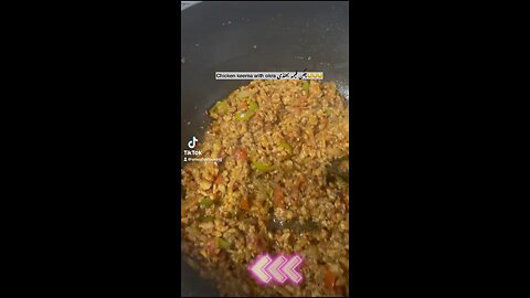 Chicken keema with okra# چکن قیمہ بھنڈی #virl#foryou#shortvideo #🔥🔥🔥