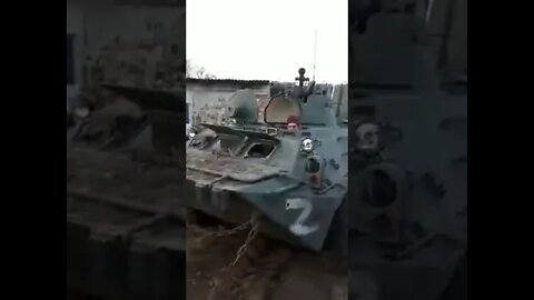 RUSSIAN BTR 82A ARMORED VEHICLE COVERED! RUSSIA UKRAINE WAR!