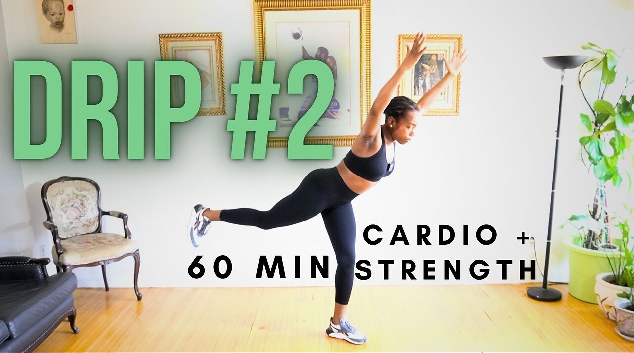 60MIN FULL BODY HIIT: STRENGTH + CARDIO + MINI BAND