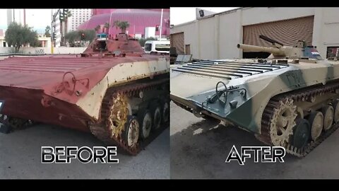 The BMP1 from "Tank Overhaul" restored.