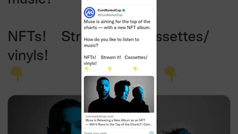 MUSE GETTING NFT ALBUM , BULLISH MARKET ? #cryptoinvesting #nft #nfts #cryptocurrency #coinmarketcap