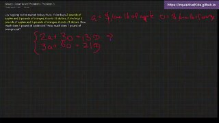 Binary Linear Word Problems: Problem 3