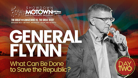 General Flynn | General Flynn Speaks At ReAwaken America Tour Detroit, Michigan! Join Navarro, Flynn, Eric Trump & Team America At Oct 18-19 Selma, NC ReAwaken! Request Tix Via Text 918-851-0102