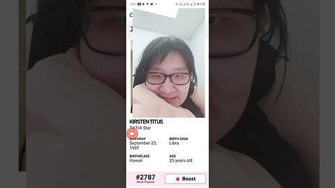 HAPPY 25 BIRTHDAY KIRSTEN TITUS TikTok Star