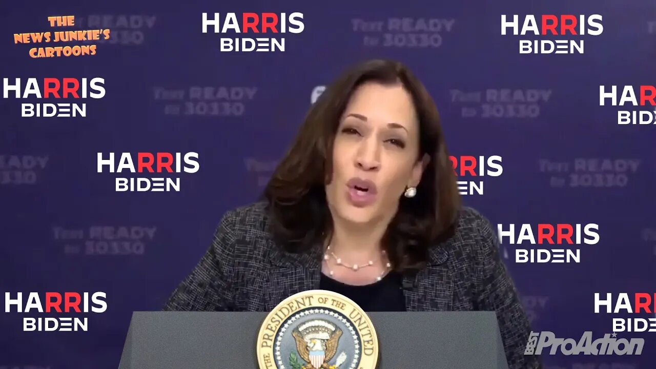 Kamala Harris: I'm President, not Biden.