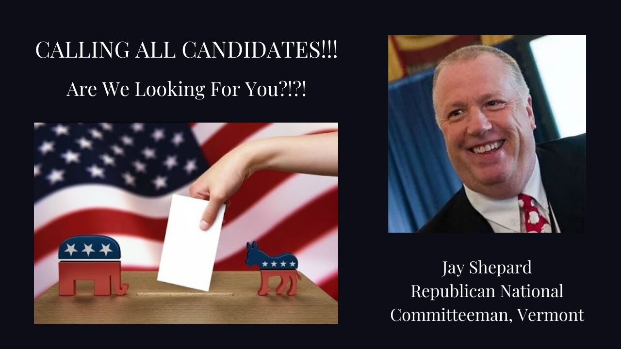 Calling All Candidates!!!