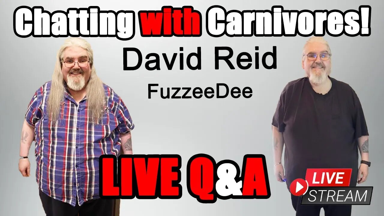 A Fuzzy Road to Health: David's Carnivore Story LIVE & QA