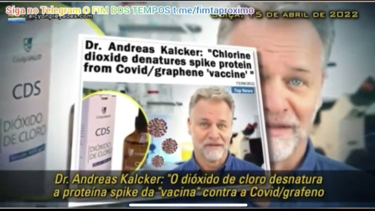 Dióxido de cloro combate proteína spike em vaXinados ✍️Andreas Kalcker