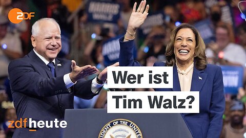 Warum Kamala Harris Tim Walz ausgewählt hat | ZDFheute live | NACH24