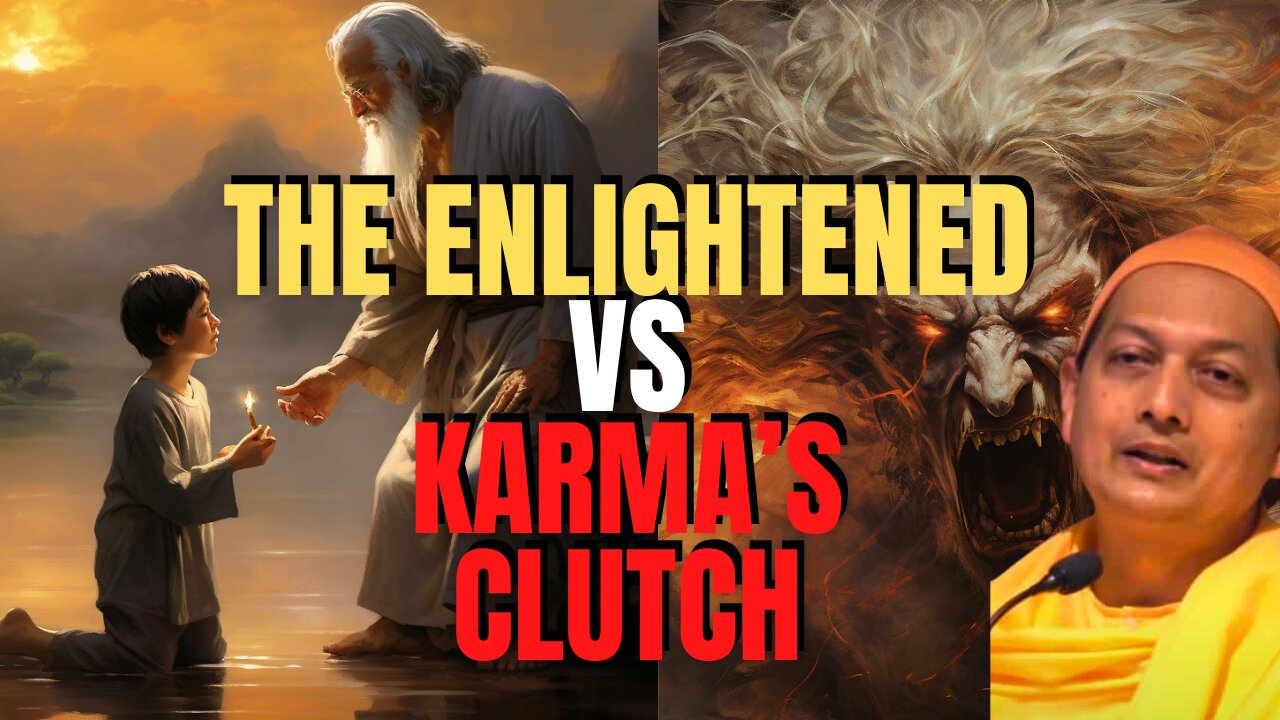 Can Karma Affect Enlightened People? SHOCKING TRUTH REVEILED (Swami Sarvapriyananda)