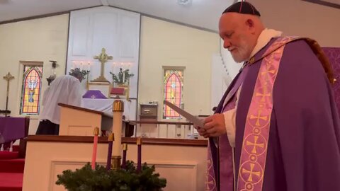 Blessing the Advent Wreath & Lighting the First Candle