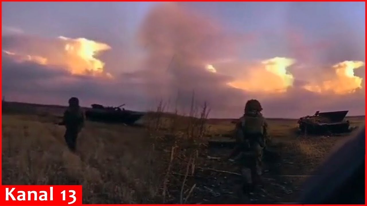 "All are dead, there are no survivors" - Ukrainian fighters approach the shot Russian equipment