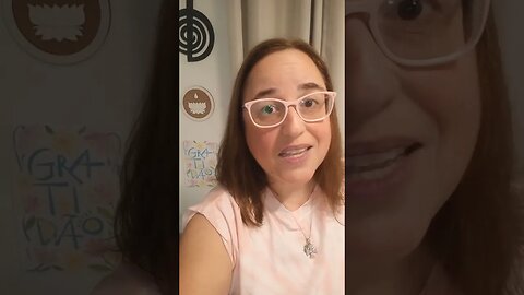 Para o dia de hoje: pensamentos positivos e paz no coração. #shorts