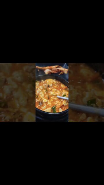 #shorts #hungry #cooking #Korea Korean Spicy seafood soft dough soup!