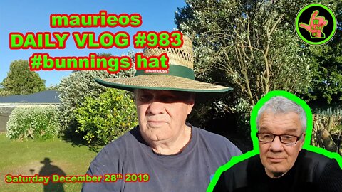 maurieos DAILY VLOG #983 #bunnings hat