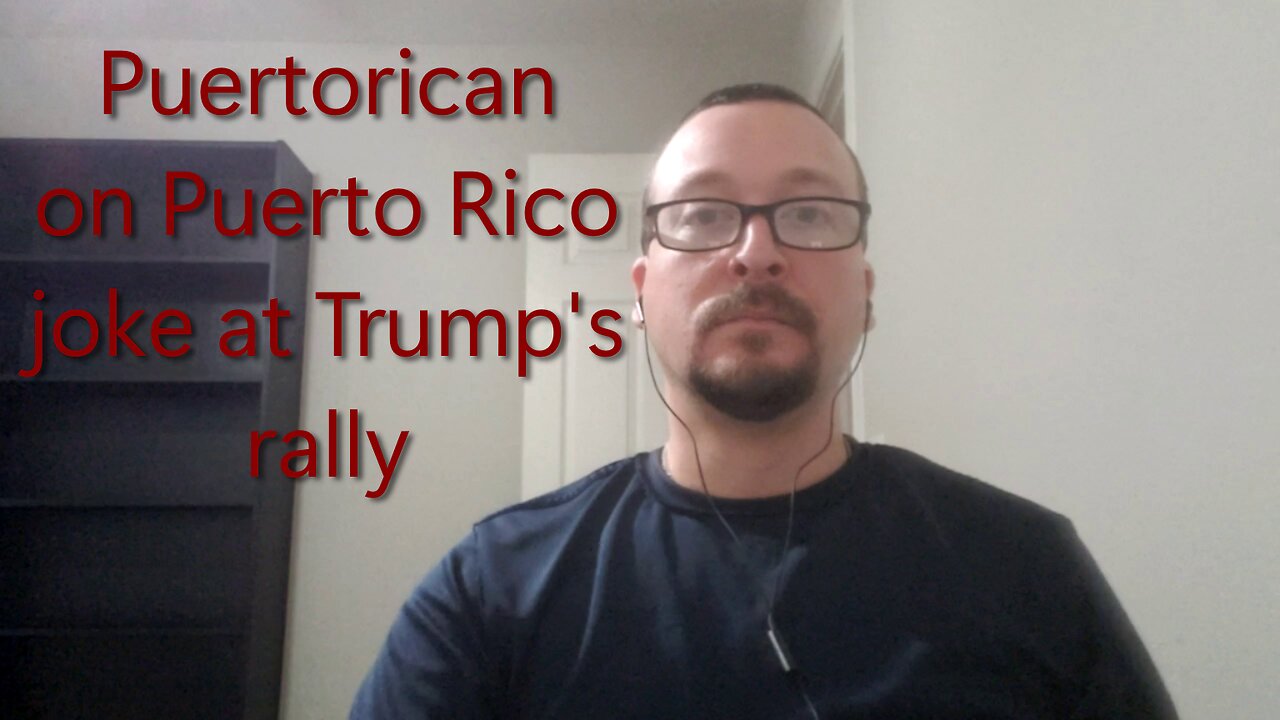 Puertorican on Puerto Rico joke at Trump's rally