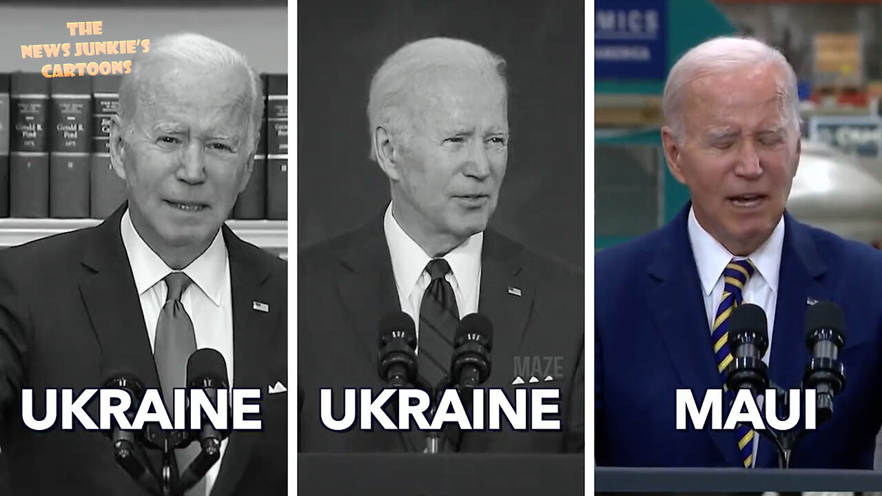 Biden for Ukraine: "Unlimited amount of American taxpayer money available, whatever it costs, for however long it takes." Biden for America: "$700. No comment."