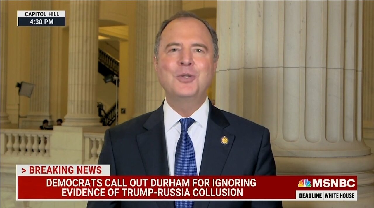 Adam Schiff Accuses John Durham Of Bias