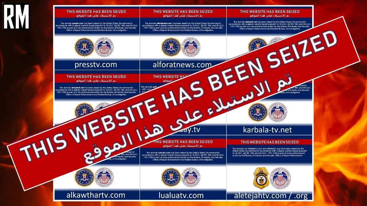 US Steals Press TV and Multiple Foreign News Sites