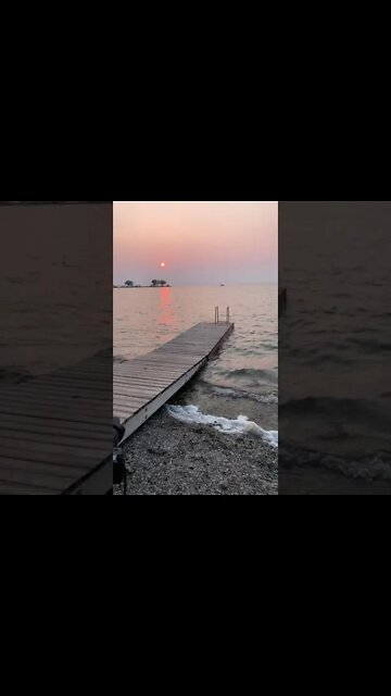 Gorgeous sunset at riding mountain national park