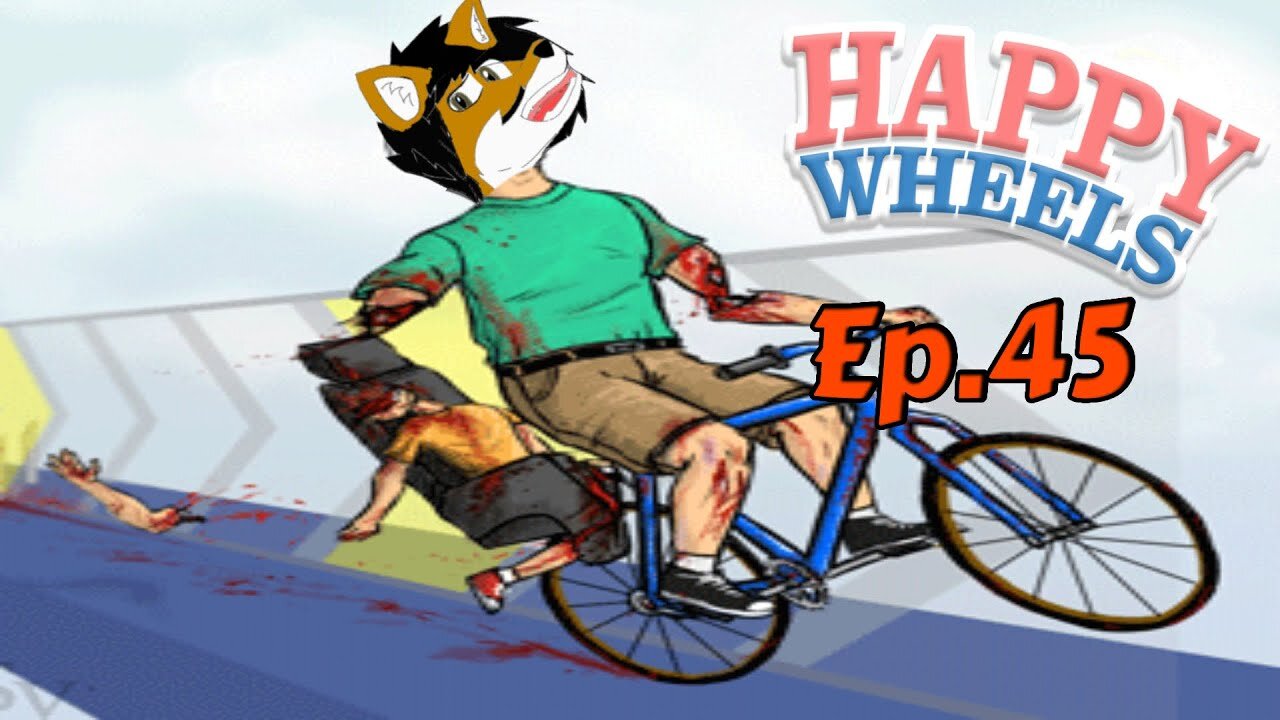 TailslyPlays Happy Wheels[Ep.45] this city it says chaos