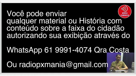 Programa Qap-Qrv Rádio PX MANIA dia 31/08 - Homenagem Dicas e Histórias sobre PX