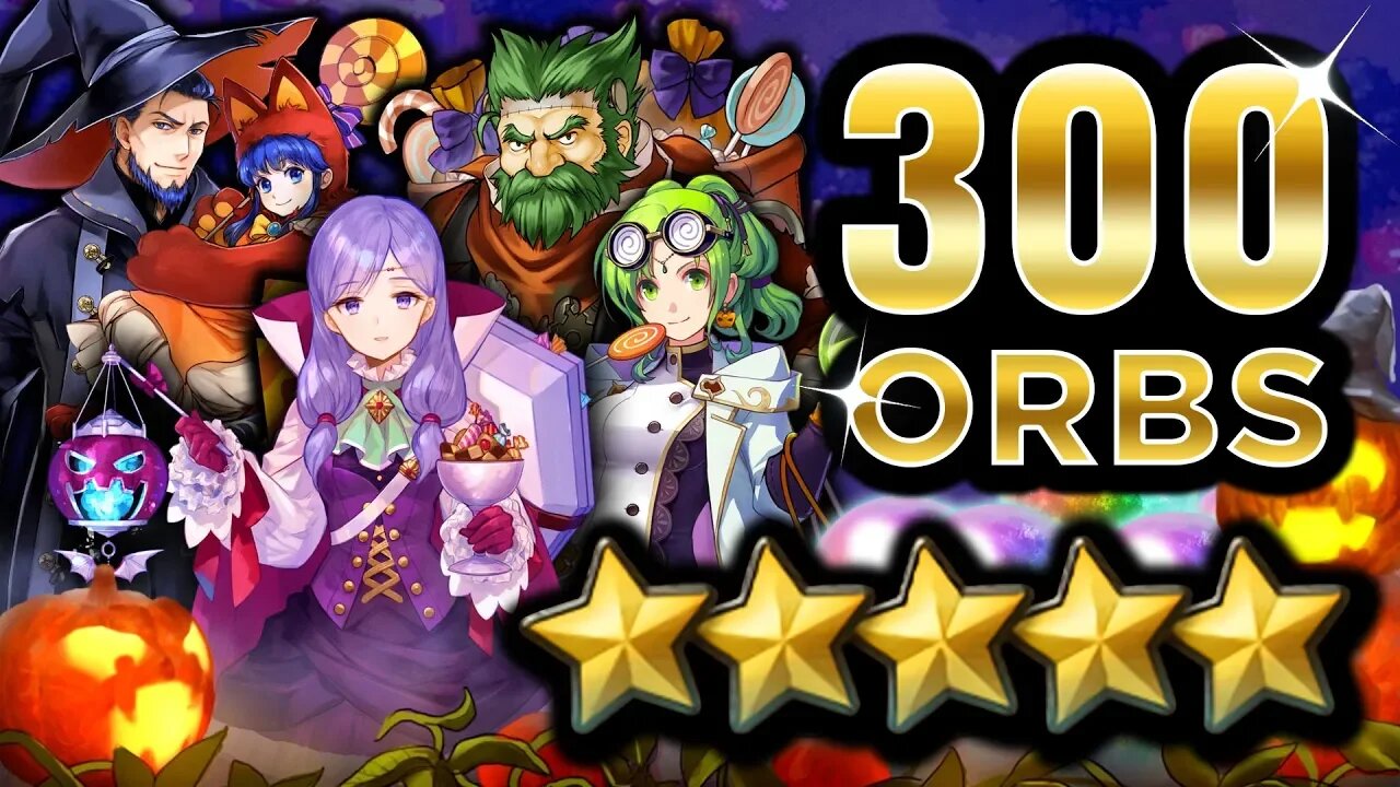 300 Orbs! Halloween Summoning Q&A - Fire Emblem Heroes (A Monstrous Harvest Banner)