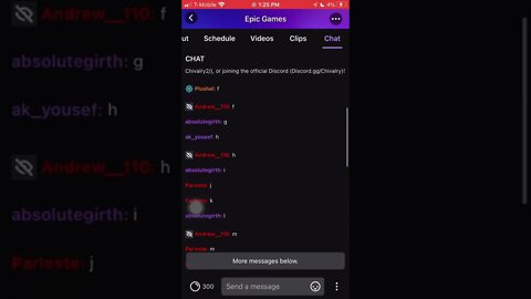 Offline chat a-z before emote only 😂😂😂 @EpicGames on twitch