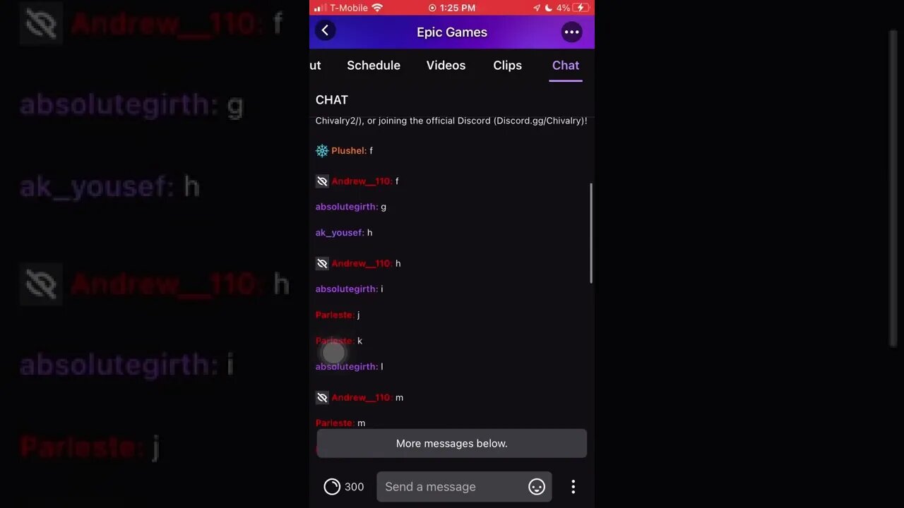 Offline chat a-z before emote only 😂😂😂 @EpicGames on twitch
