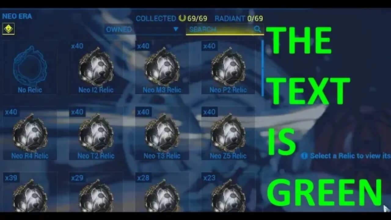 Anyone else think NEO Relics suck?