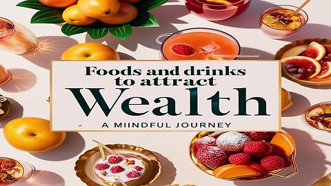 Foods and Drinks to Attract Wealth: A Mindful Journey