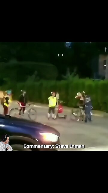 Classic reminder to stop playing in the streets