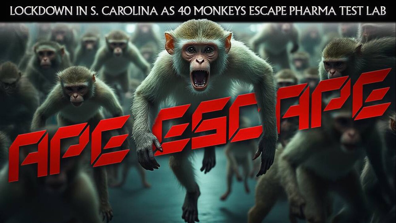 Lockdown In S. Carolina As 40 Monkeys Escape Pharma Test Lab