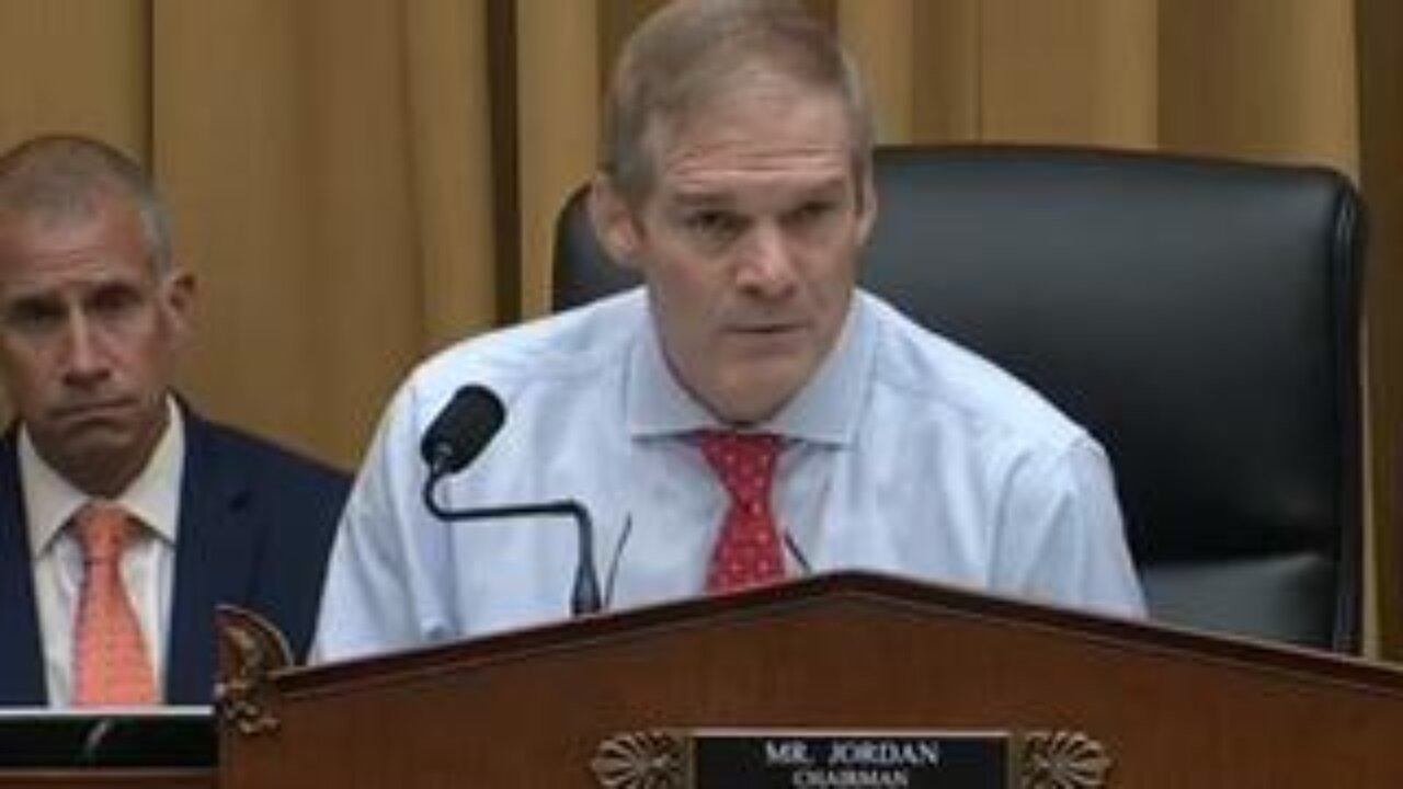 Jim Jordan Leads Hearing to Probe Weaponized FBI Purging Whistleblowers & Conservatives