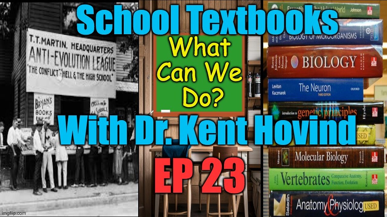 Dr. Kent Hovind's Science Class Ep 23 School Textbooks