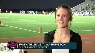 Week 8 Super Fan of the Week: Faith Tilley