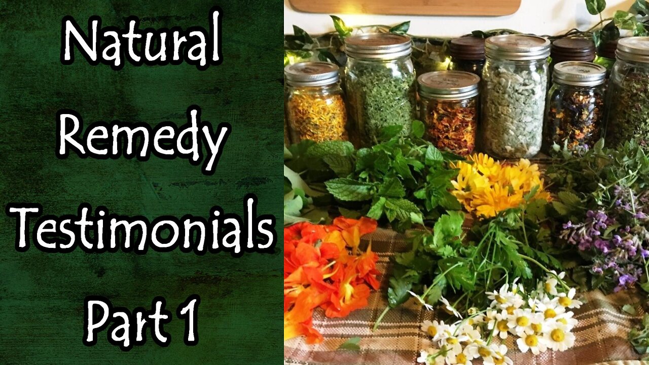 Natural Remedy Testimonials: Part 1